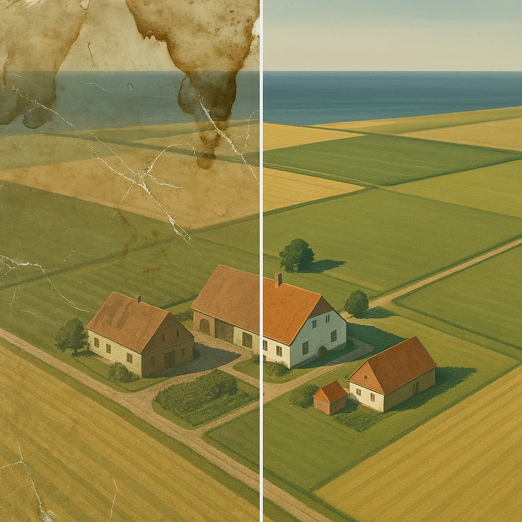Extreme Wasserschäden reparieren - Vor und Nach Vergleich